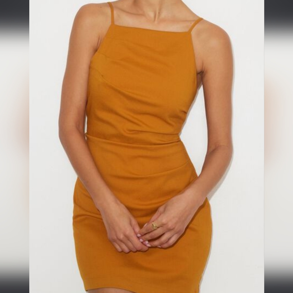 Dynamite ruched mini dress